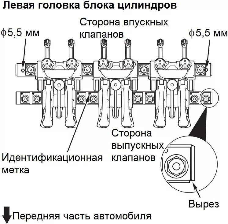 Порядок затяжки коромысла лансер 9 Checking, flushing and replacing the gap hydraulic compensators in the exhaust v