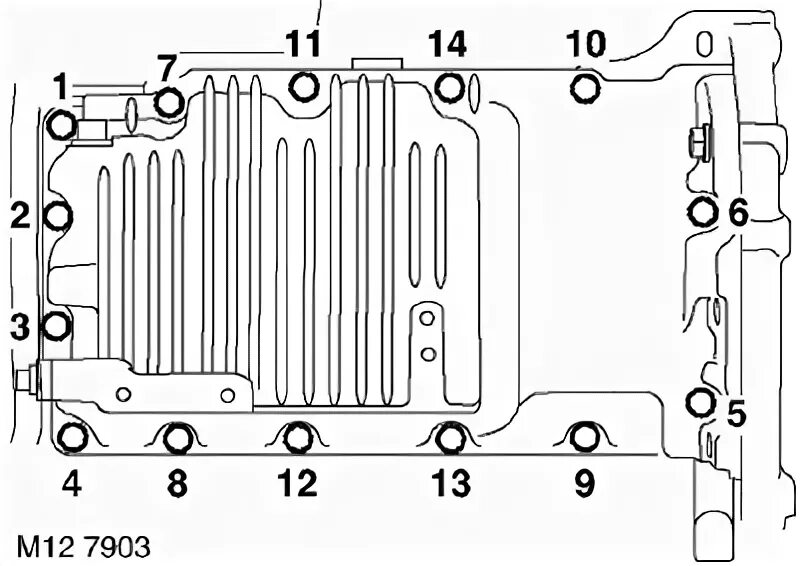 Порядок затяжки поддона лачетти Petrol engine K1.8: Oil pan sealing (Freelander 1, 1997-2006) - LRman.ru