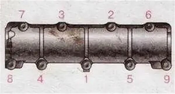 Порядок затяжки распредвала ваз Картинки ЗАТЯЖКА КРЫШКИ РАСПРЕДВАЛА ВАЗ
