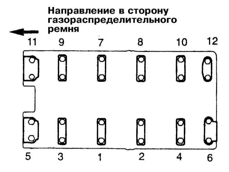 Порядок затяжки распредвалов 406 динамометрический ключ - Hyundai Accent (3G), 1,5 л, 2007 года своими руками DRI