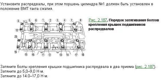 Порядок затяжки распредвалов змз 406 инжектор Миникапиталка дюратек 2.0 - Ford Mondeo III, 2 л, 2003 года своими руками DRIVE2