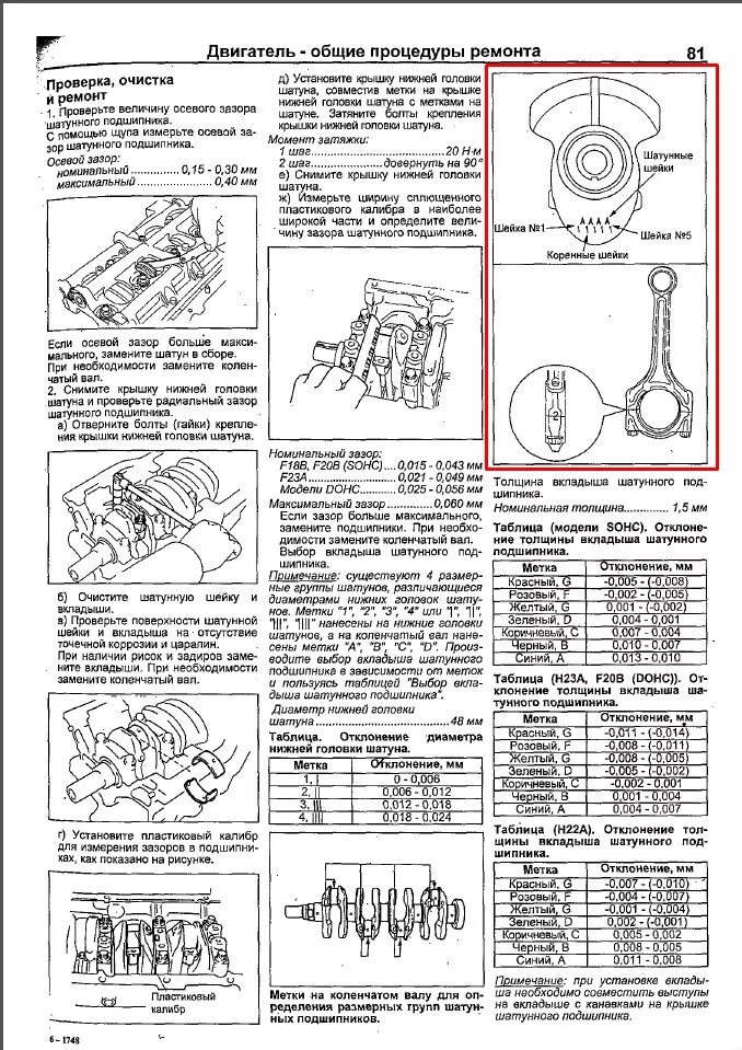 Порядок затяжки шатунов 0180024 OCAP Запчасти на DRIVE2