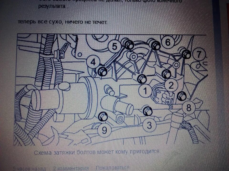 Порядок затяжки термостата меган 2 Грандиозные планы на выходные: Часть 1 - Замена прокладки термостата - Renault M