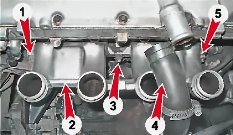 Порядок затяжки выпускного коллектора ваз 2112 2112 engine intake manifold (1,5i 16v) - removal and installation, gasket replac