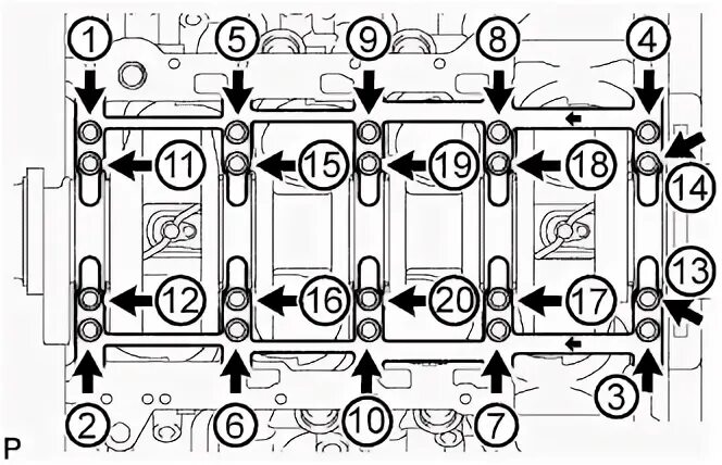 Порядок затяжки ямз 236 ENGINE UNIT