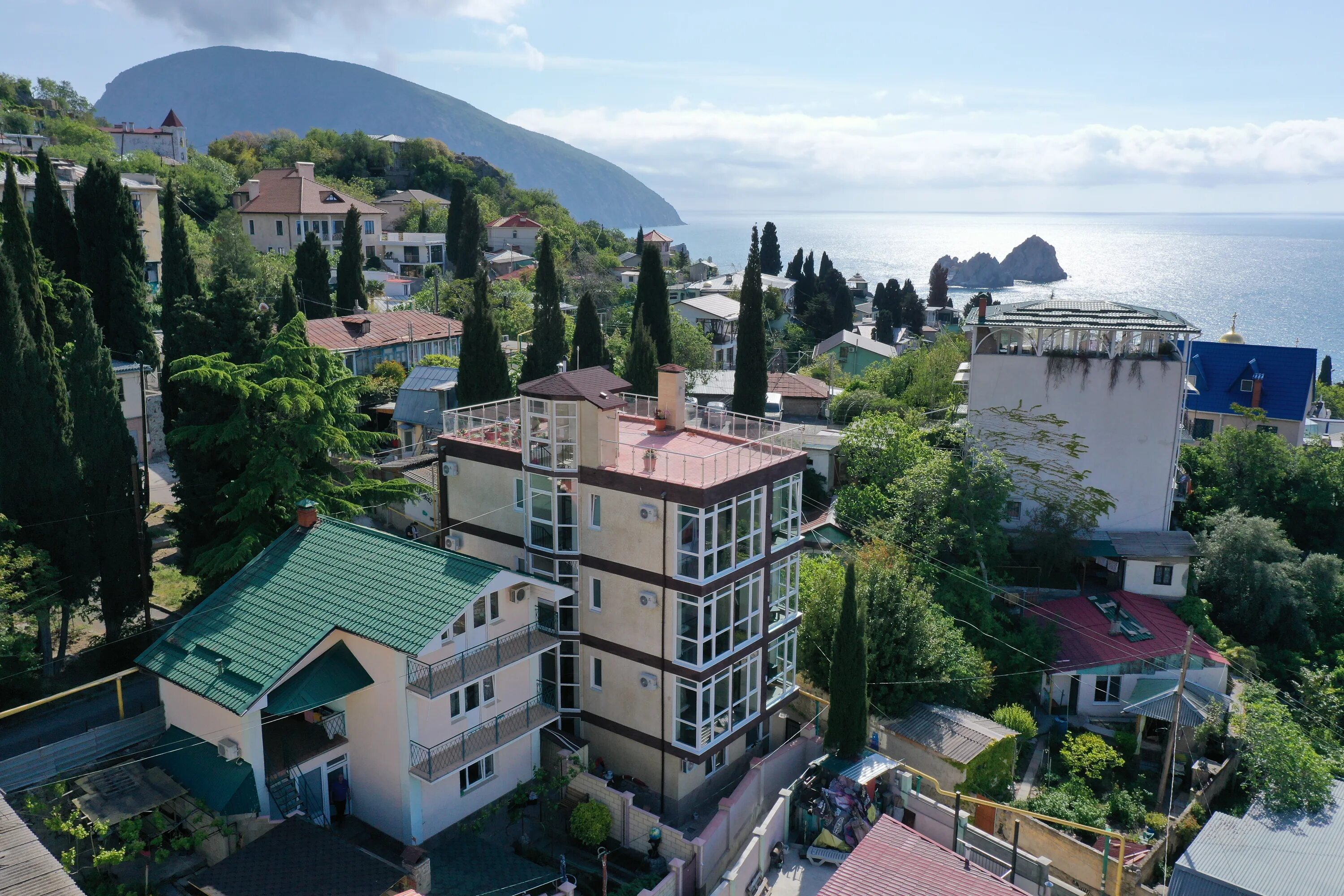 Пос гурзуф крым ялта фото Photo: Gur-Gur, hotel, посёлок городского типа Гурзуф, улица Альфреда Вагула, 24