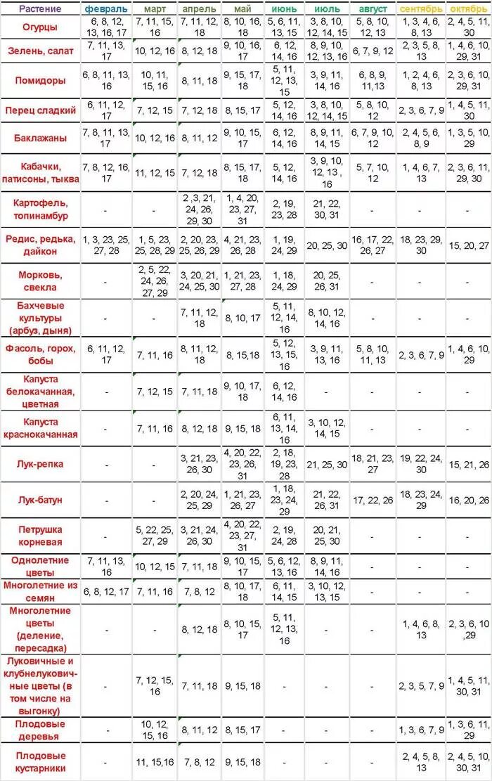 Посадочные дни чеснока по лунному календарю Лунный посевной календарь 2019 года садовода и огородника