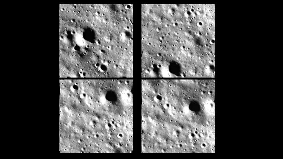 Посадочные модули на луне фото See 1st photos of the moon's south pole by India's Chandrayaan-3 lunar lander