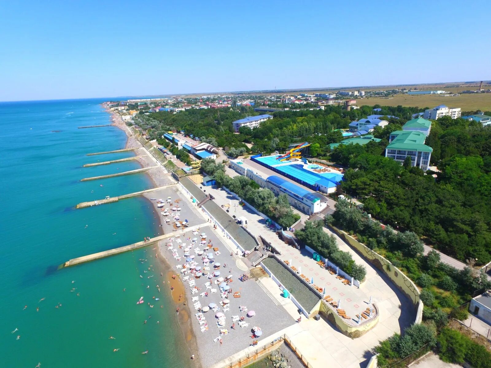 Поселки крыма отзывы и фото Фотогалерея - Пансионат "Лучезарный" Николаевка Западный берег Крыма