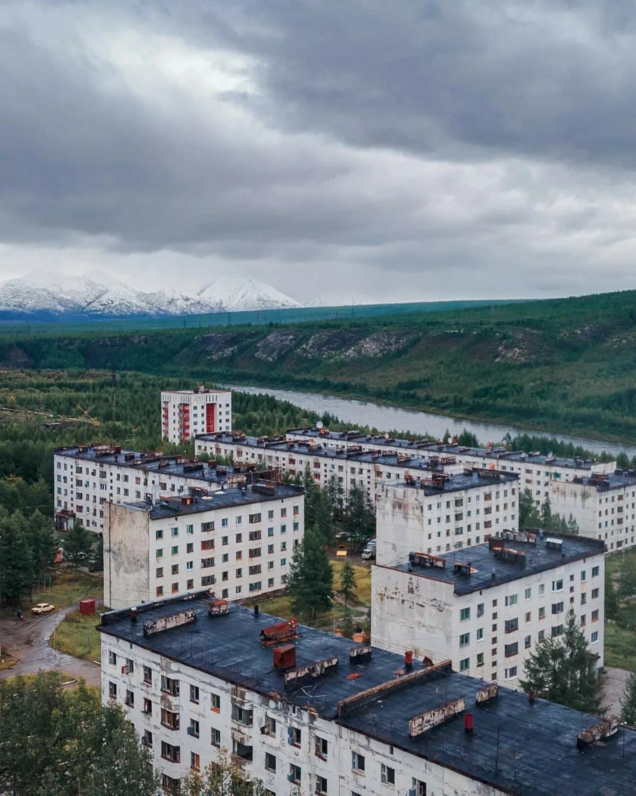 Поселки магадана фото An incredibly spooky town next to the infamous 'Road of Bones' (PHOTOS) - Russia