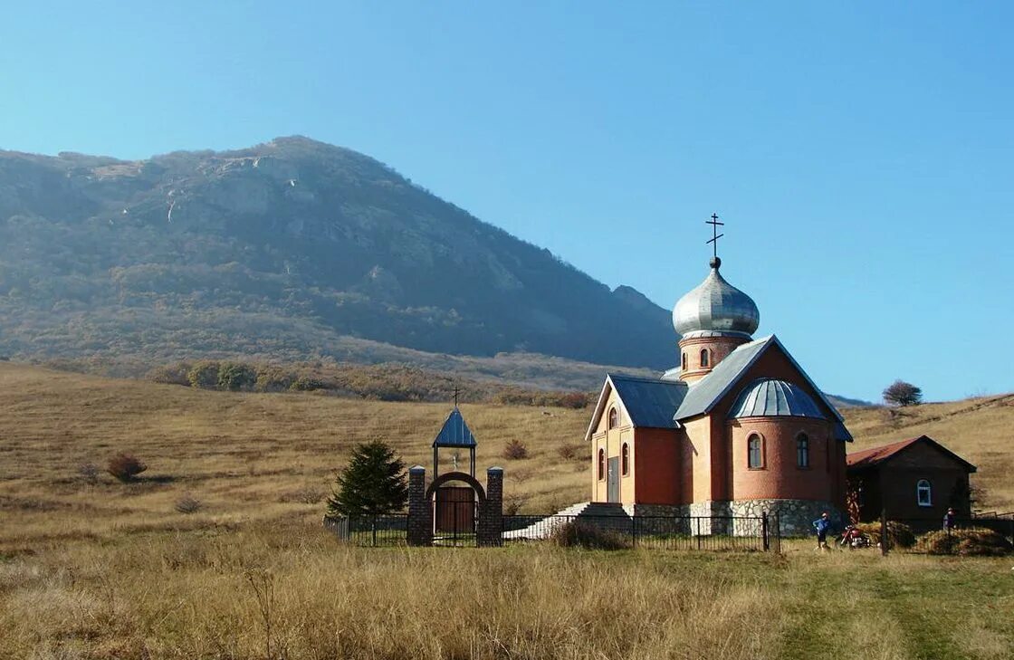 Поселки ставропольского края фото Церковь Харалампия, Порт-Артур (Предгорный район), фотография. фасады