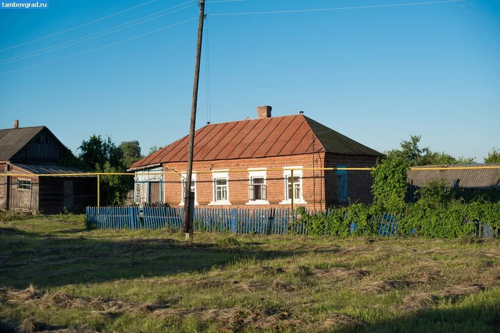 Поселки тамбовской области фото Фото. Дом в Семикино - Сосновский район