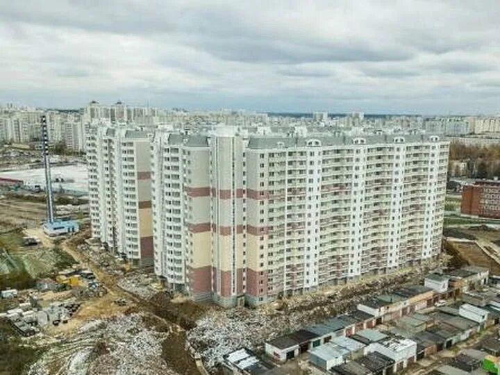 Поселок андреевка московская область фото Ход строительства - ЖК "Первый Андреевский" от застройщика ДСК-1