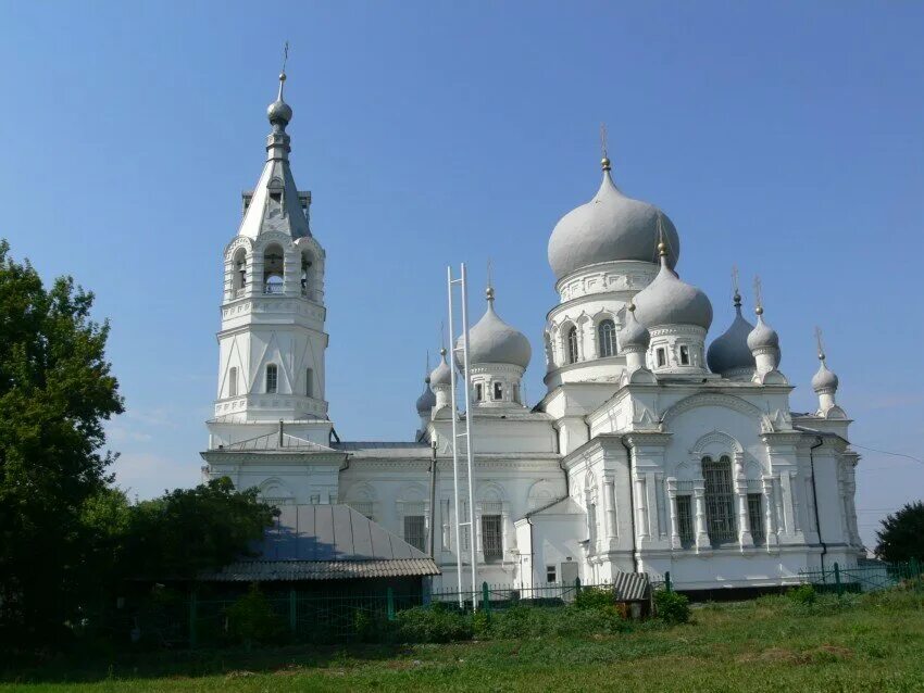 Поселок анна воронежской области фото Tserkov Rozhdestva Khristova V Anne, orthodox church, Russia, posyolok gorodskog