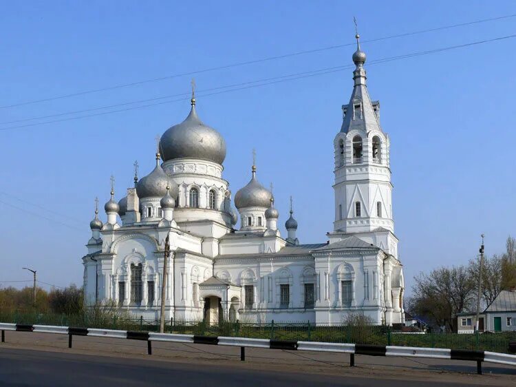 Поселок анна воронежской области фото Церковь Рождества Христова в Анне, православный храм, Россия, п. г. т. Анна, Ком