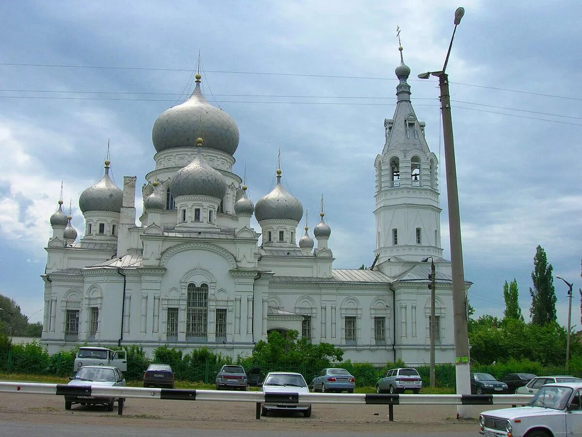 Поселок анна воронежской области фото Файл:Church in Anna.JPG - Википедия