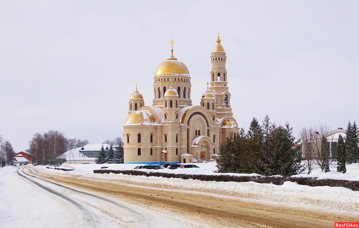 Поселок атяшево фото Фото: Храм села Атяшево. Alexander Karasev. Пейзаж - Фотосайт Расфокус.ру