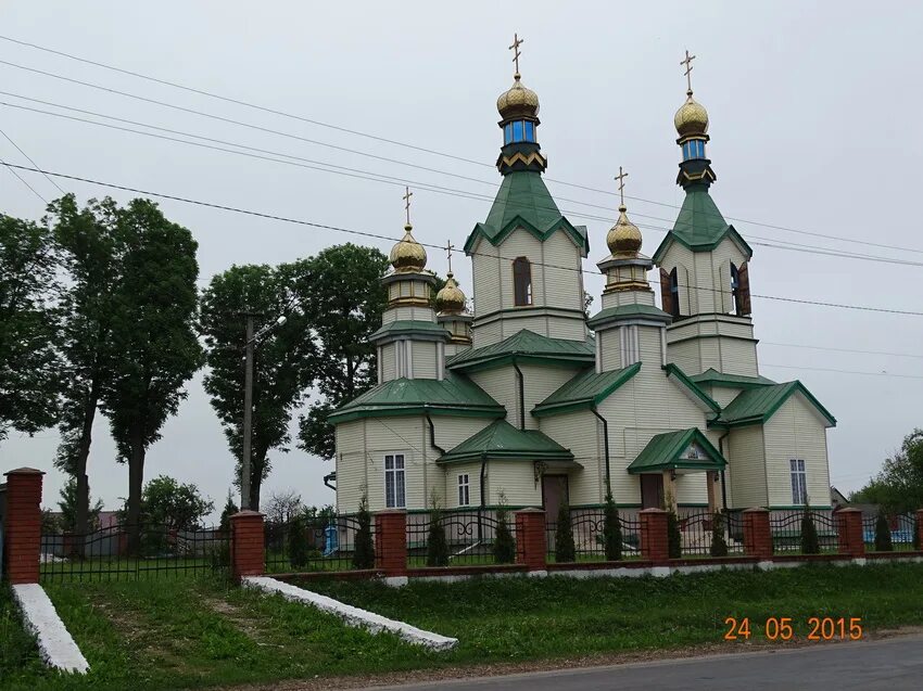 Поселок барсуки фото Церква після ремонту. Барсуки (Лановецкий район) Фотопланета