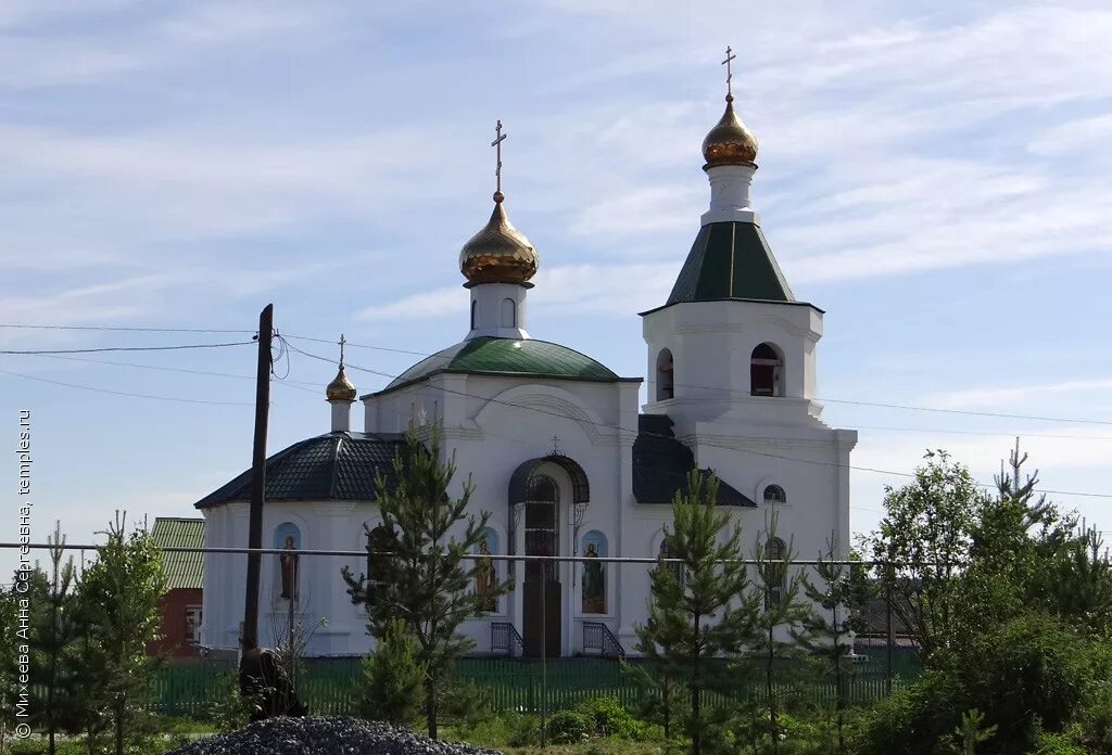 Поселок белокаменный свердловская область фото Свердловская область Асбест Белокаменный Церковь Николая Чудотворца Фотография