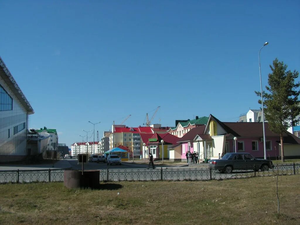 Поселок белоярский фото Фото Вид на 6-й микрорайон в городе Белоярский