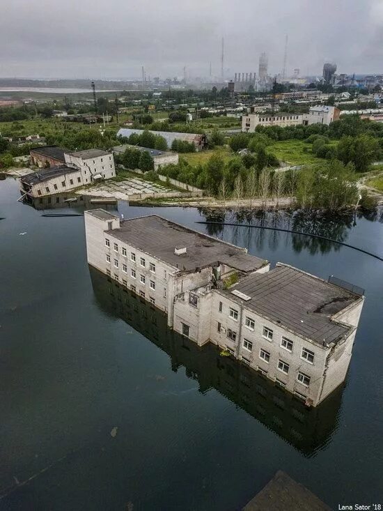 Поселок березники фото Berezniki - Doomed City Getting Swallowed By The Earth - Slavorum Landscape phot