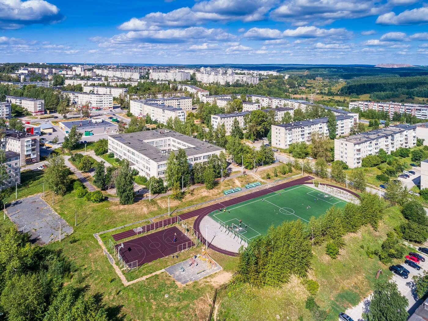 Поселок березники фото Березники с высоты.: zdorovs - ЖЖ