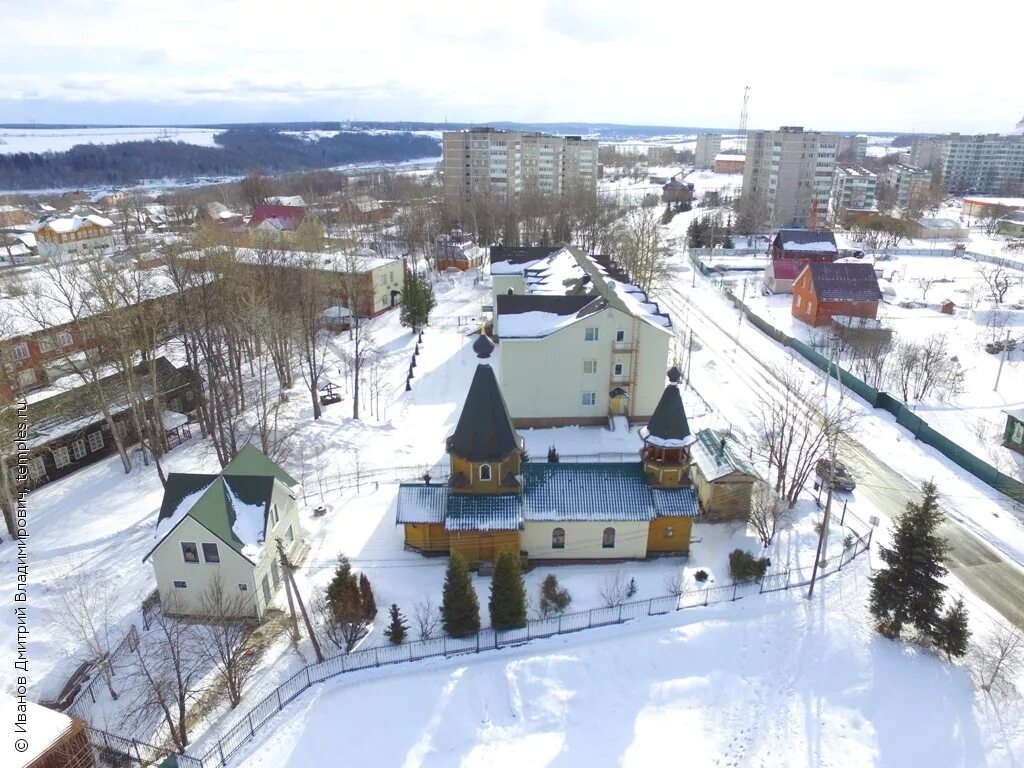 Поселок богородское фото Московская область Сергиево-Посадский район Богородское Церковь Сергия Радонежск