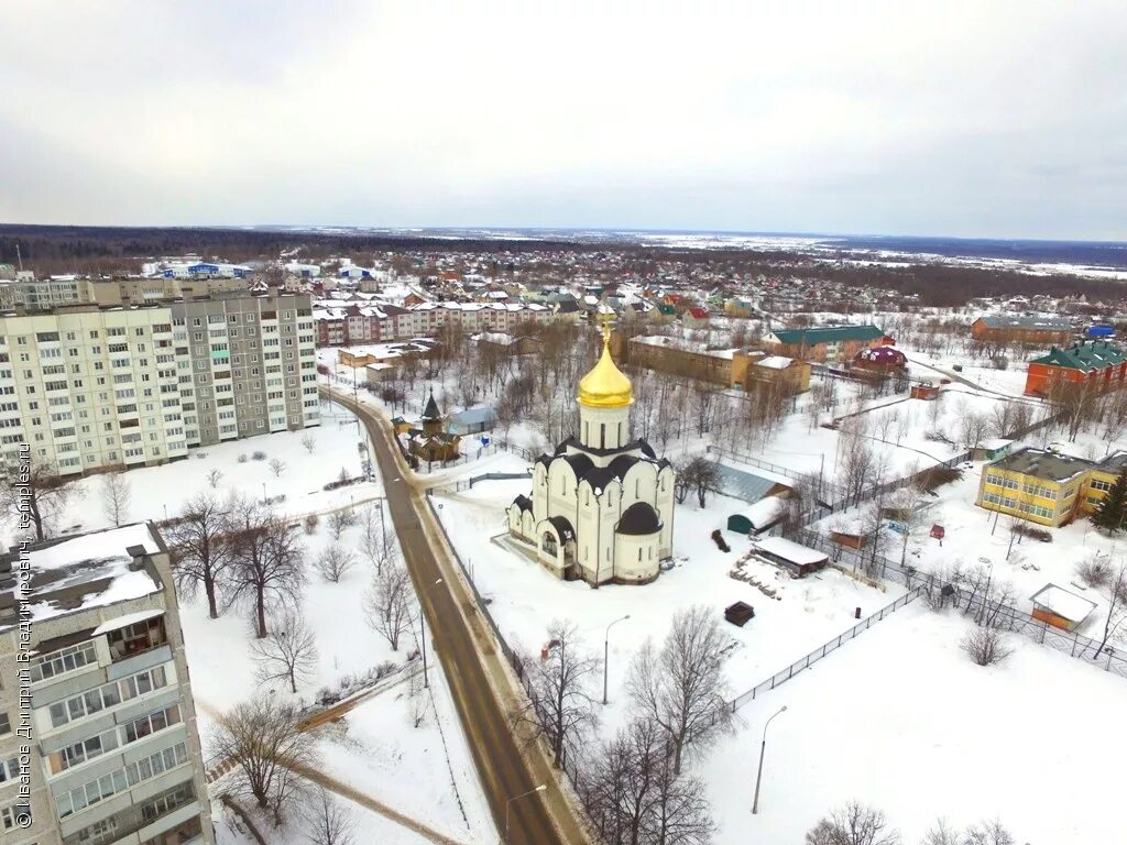 Поселок богородское фото Московская область Сергиево-Посадский район Богородское Церковь Успения Пресвято