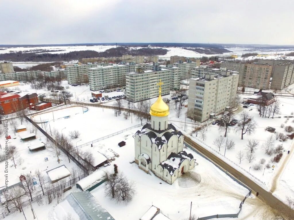 Поселок богородское фото Московская область Сергиево-Посадский район Богородское Церковь Успения Пресвято