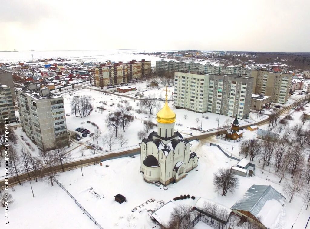 Поселок богородское фото Московская область Сергиево-Посадский район Богородское Церковь Успения Пресвято