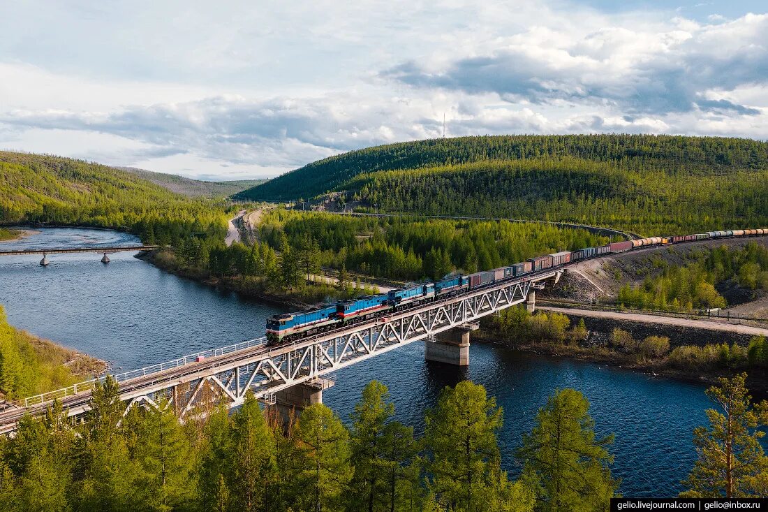 Поселок чульман фото Железные дороги Якутии - перевозки в экстремальных условиях" в блоге "Транспорт,