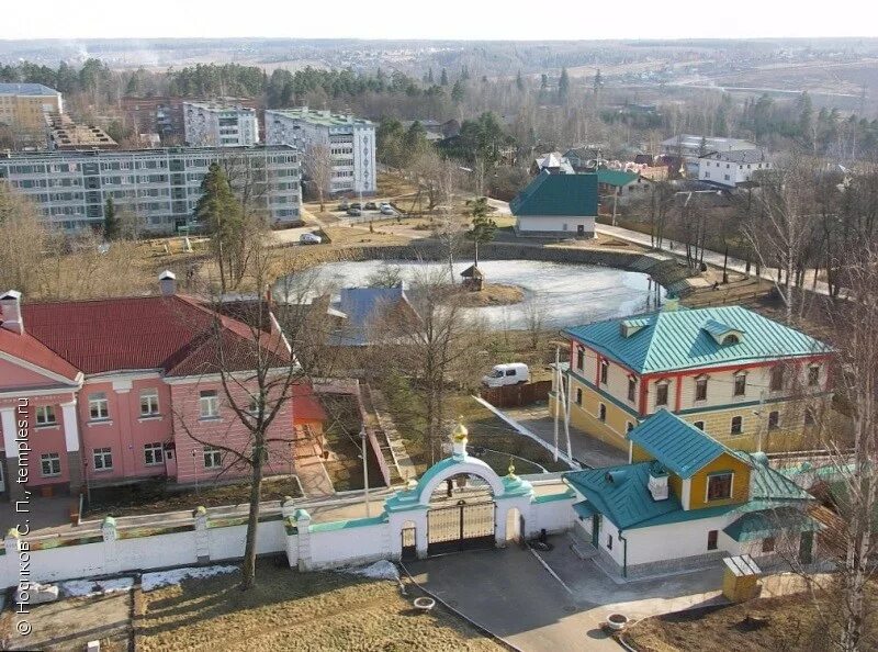 Поселок деденево фото Московская область Дмитровский район Деденево Спасо-Влахернский монастырь Колоко