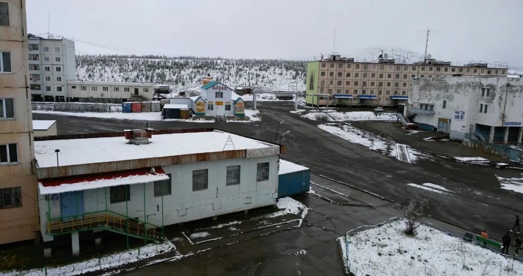 Поселок депутатский якутия фото Якутский поселок Депутатский замело снегом вслед за Тикси - PrimaMedia.ru