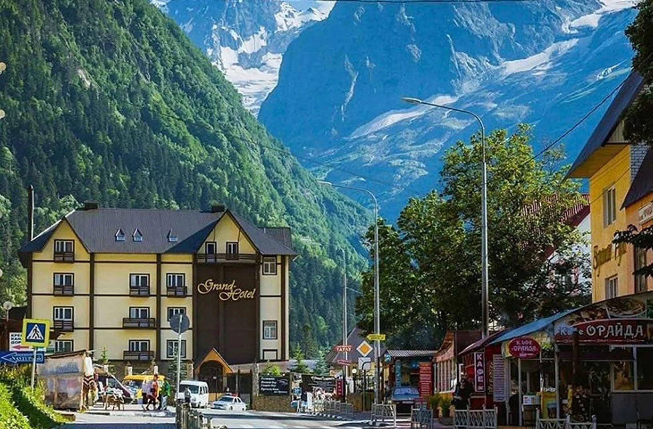 Поселок домбай фото Поселок домбай - блог Санатории Кавказа