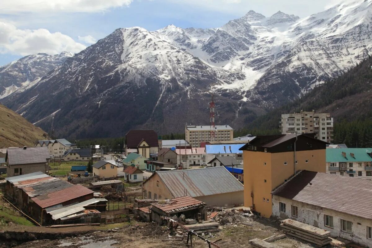 Поселок эльбрус кабардино балкария фото Развитие туризма или урон природе? Почему местные жители не хотят облагораживани