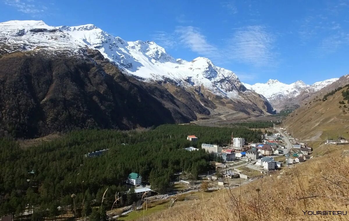 Поселок эльбрус кабардино балкария фото В поселке Эльбрус построят участковую больницу, спортивный комплекс и дом культу