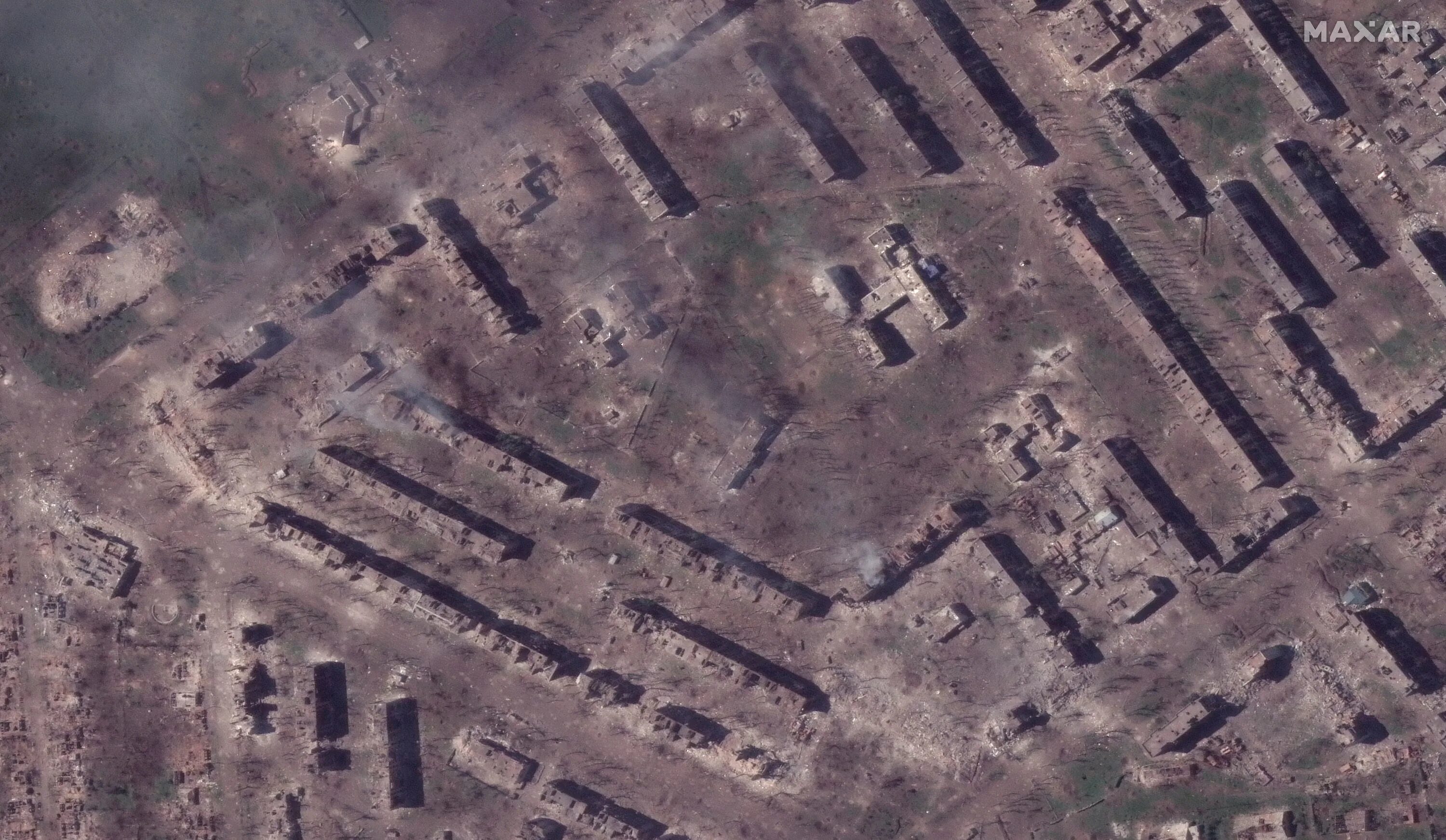 Поселок года 2023 фото Bakhmut satellite images lay bare scale of devastation from Vladimir Putin’s war