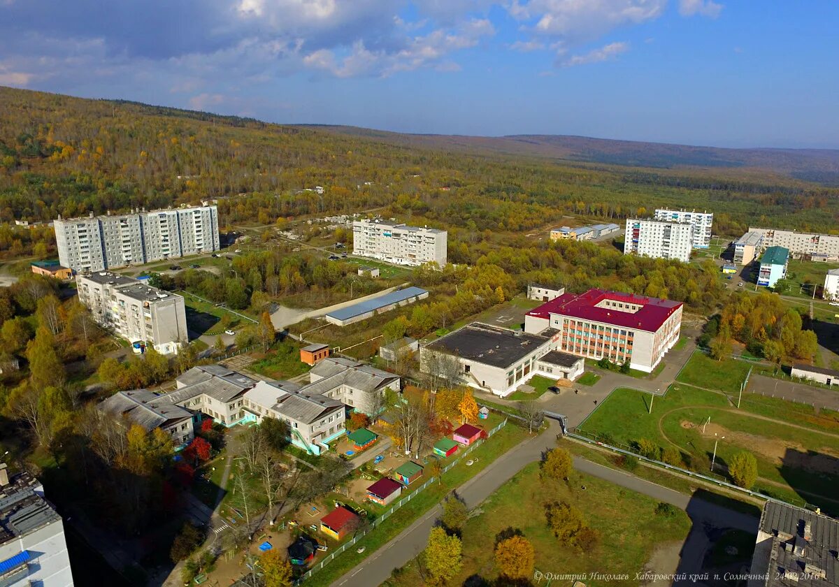 Поселок городского типа фото Посёлок Солнечный с квадрокоптера, 2016 г.: gorotskop - ЖЖ