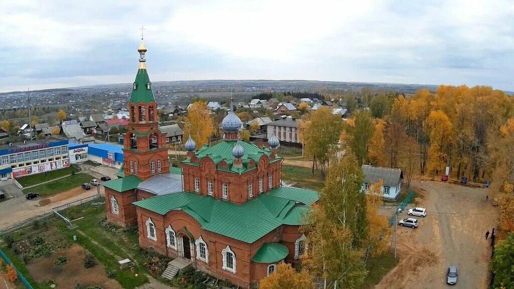 Поселок игра удмуртия фото Церковь Иоанна Богослова, православный храм, Коммунальная ул., 4, посёлок Игра -