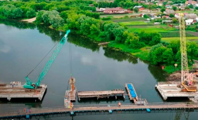 Поселок карла либкнехта курская область фото Строительство моста в поселке Карла Либкнехта завершат в 2021 году " 46ТВ Курско