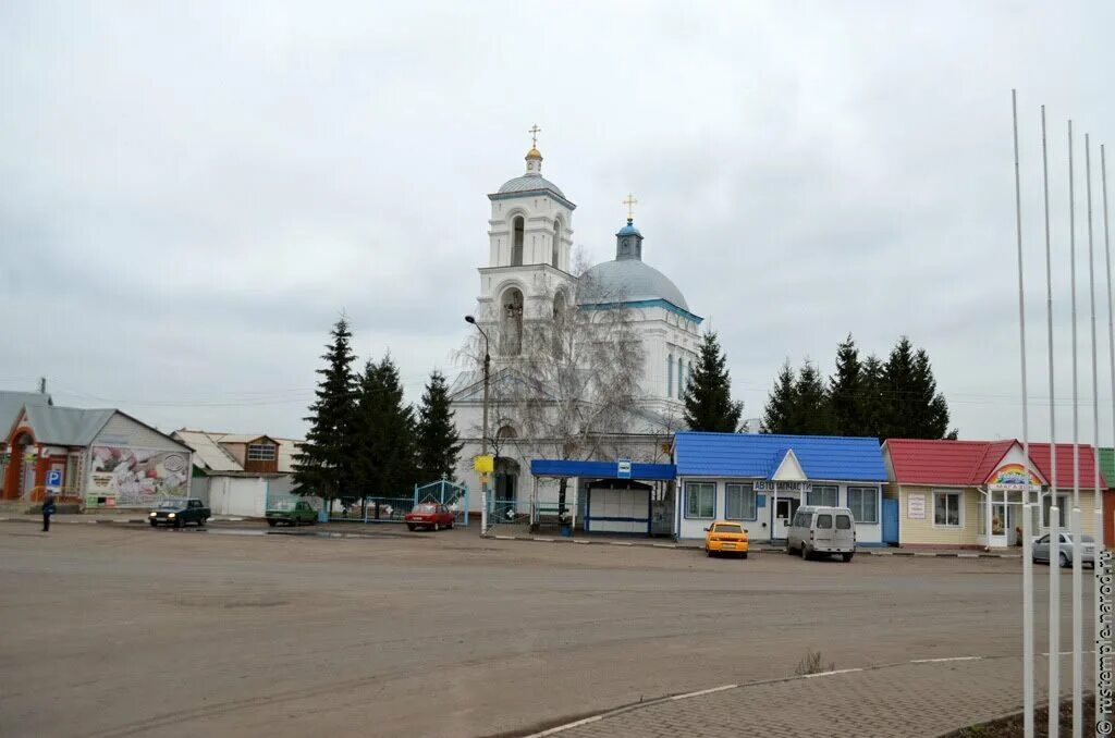 Поселок касторное фото Церковь Успения Пресвятой Богородицы, православный храм, ул. Ленина, 146, рабочи