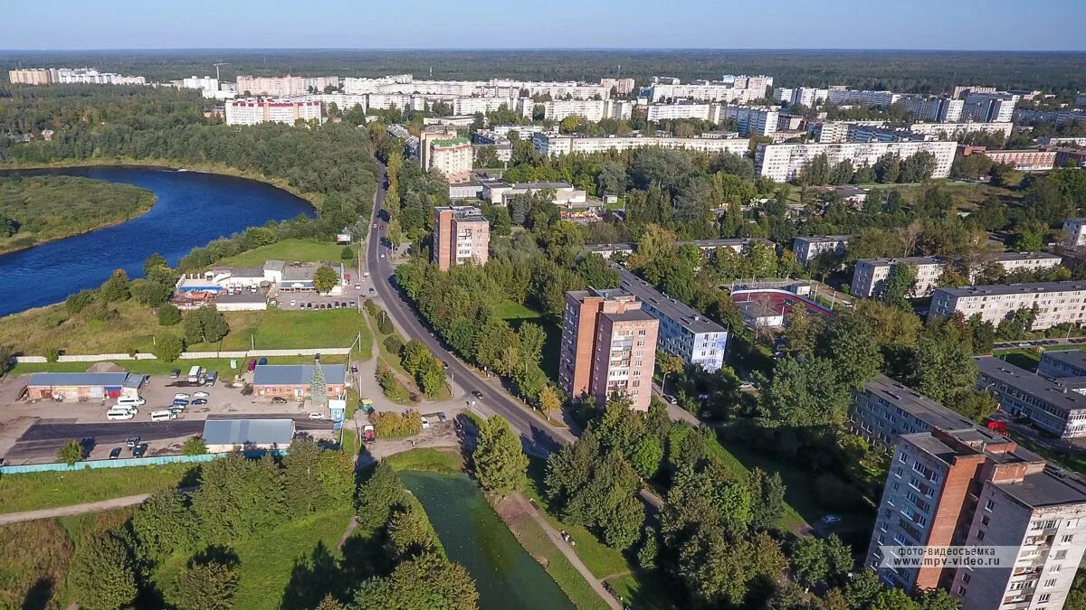 Поселок кингисеппский фото Вид на город Кингисепп - город Кингисепп, Кингисеппский район, Ленинградская обл