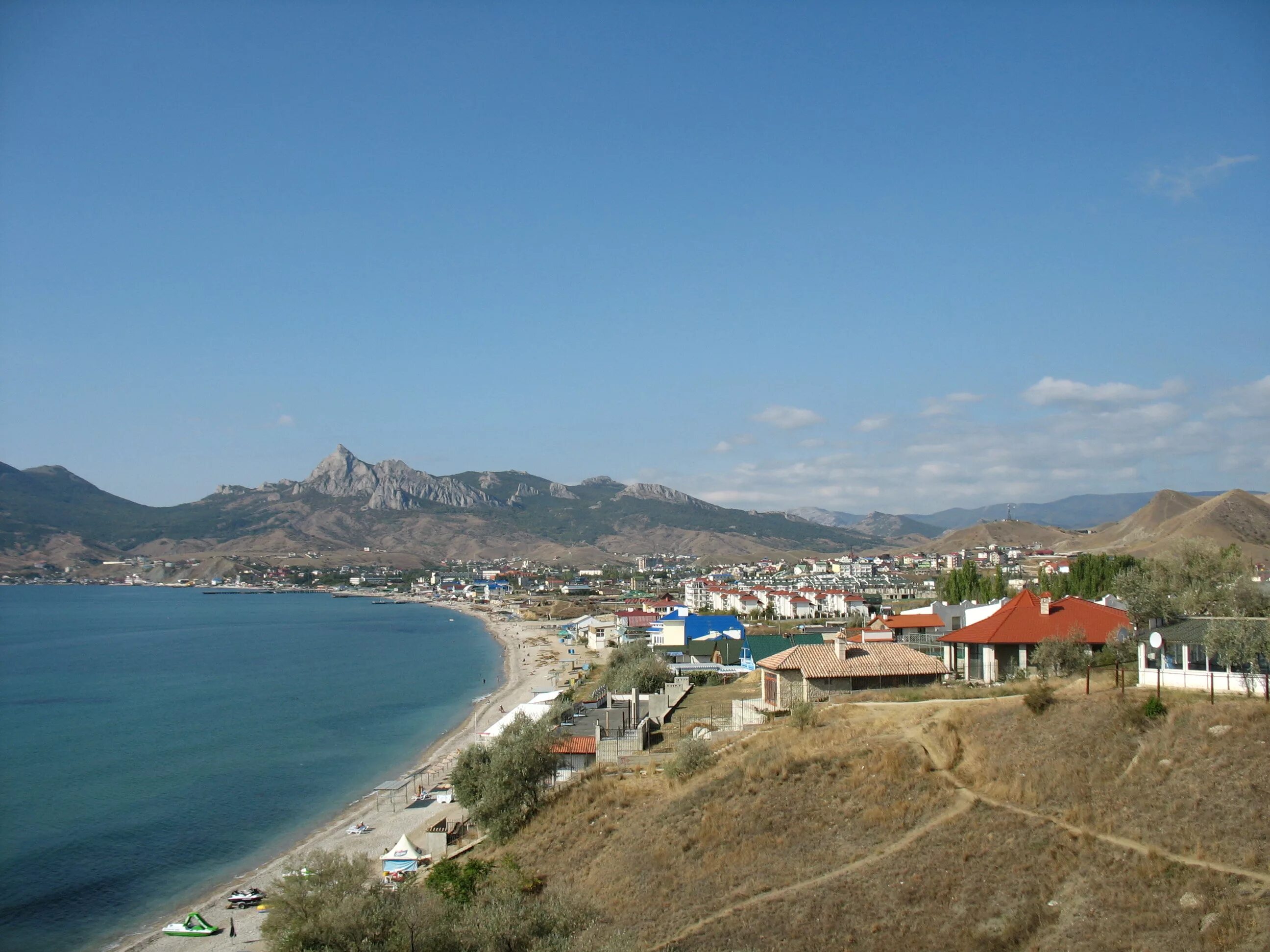 Поселок коктебель крым фото Коктебель ПГТ, рабочий посёлок