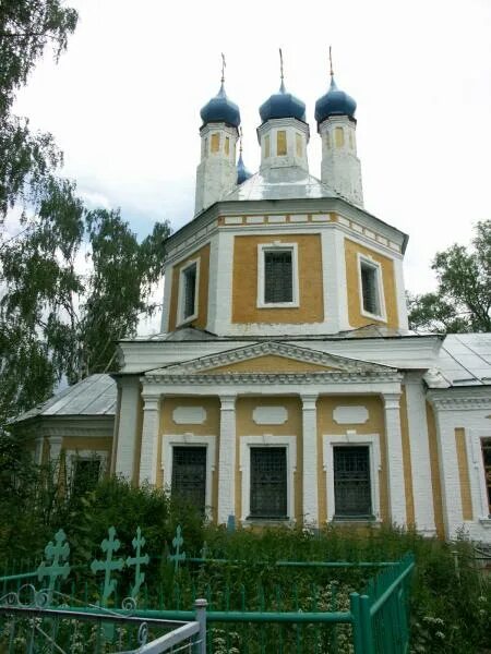 Поселок константиновский тутаевский район фото Храм Введения Пресвятой Богородицы во храм