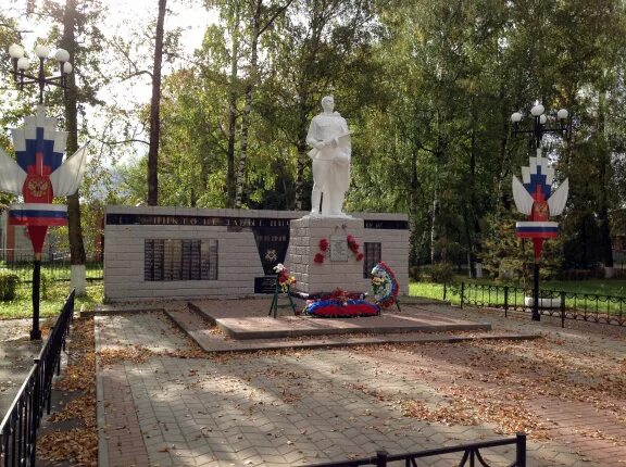 Поселок константиновский тутаевский район фото Памятник солдату Патриотические проекты ОНФ