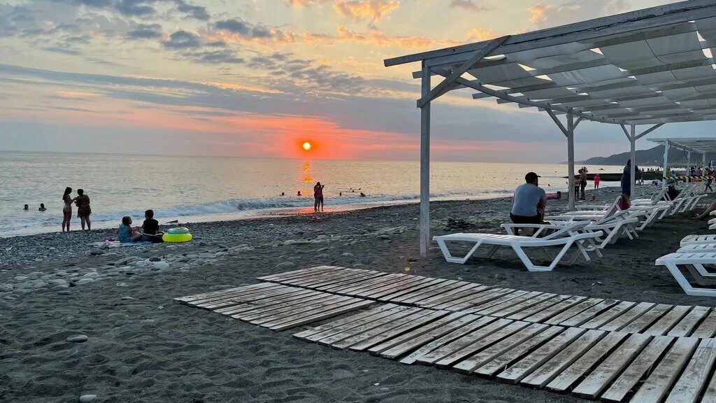 Поселок кучук дере сочи фото Beach Loo 1, beach, Russia, Krasnodar Territory, Sochi, posyolok Kuchuk-Dere - Y