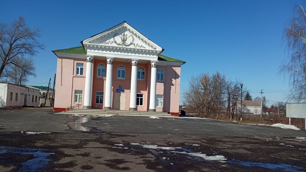 Поселок культура фото Дом культуры, house of culture, rabochiy posyolok Ivanino, ploshchad kapitana An