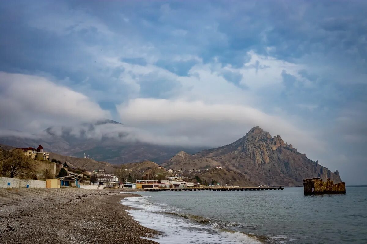 Поселок курортное крым фото Пейзажи крыма - фотографии гор, водопадов, моря и скал