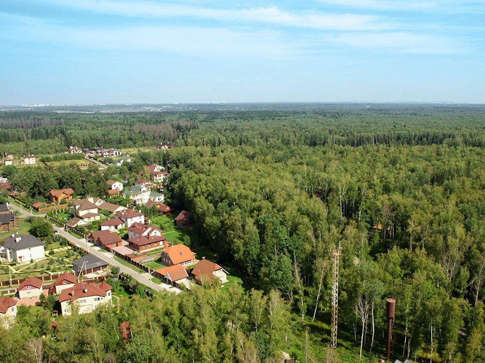 Поселок лесное фото Август - Фотографии КП Лесное озеро - СтройИнвестТопаз