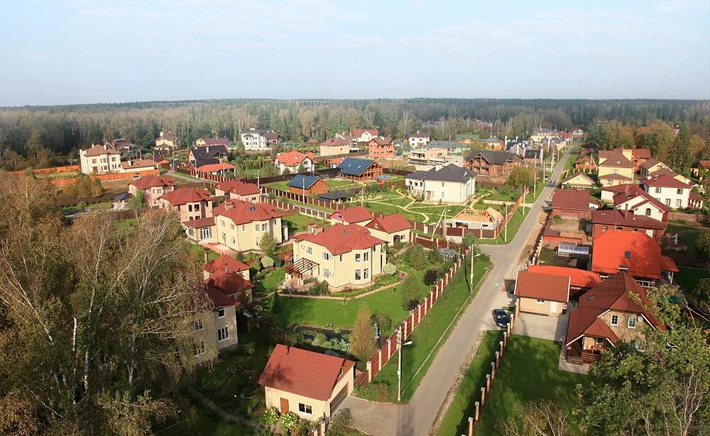 Поселок лесное фото Коттеджный посёлок Лесное озеро - TERRES.RU